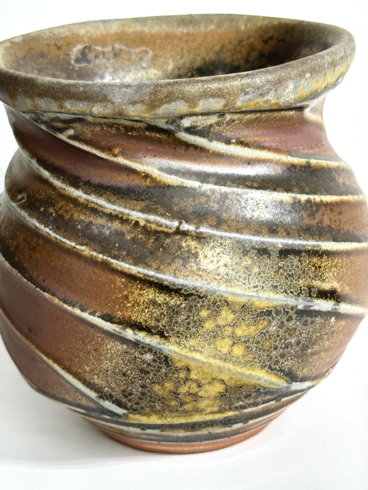 Wood Fired Spiral Mug #1