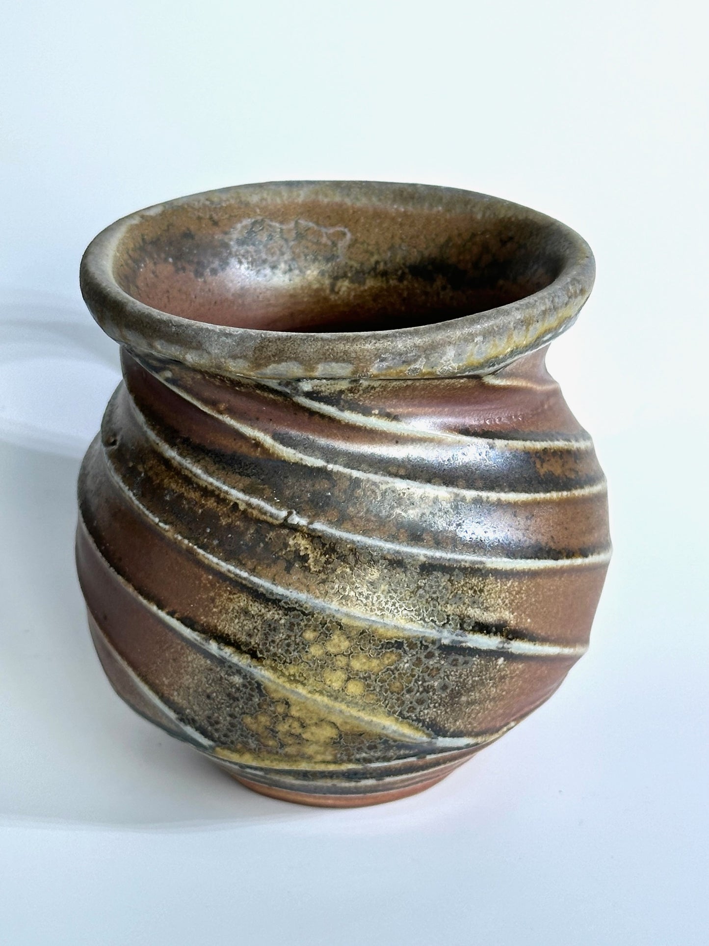 Wood Fired Spiral Mug #1