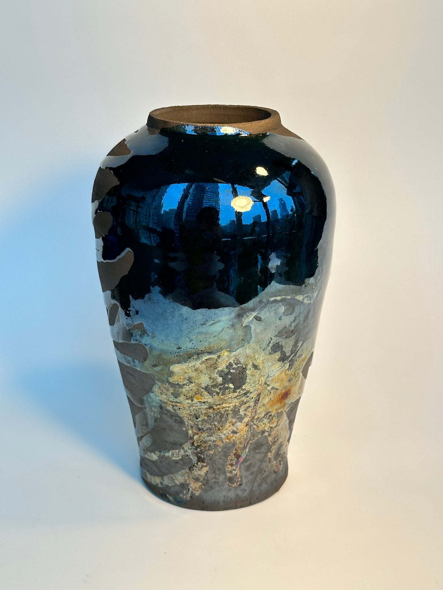 Raku Fired Vase #5