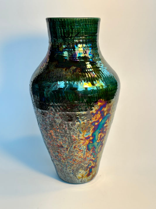 Raku Fired Vase #4