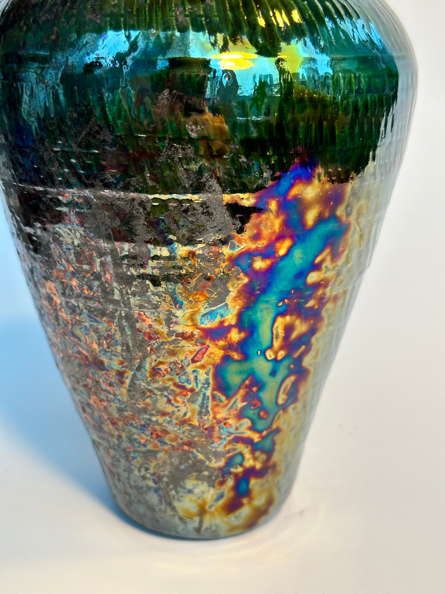 Raku Fired Vase #4