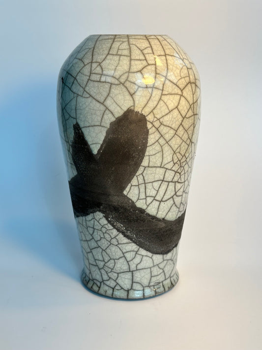 Raku Fired Vase #6