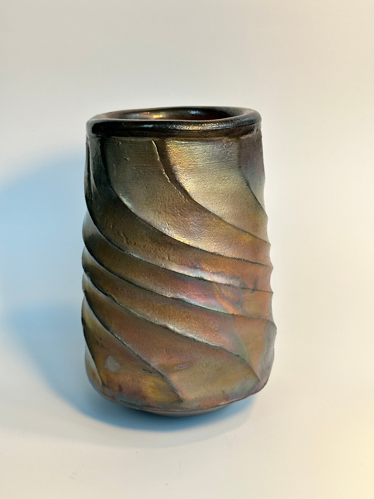 Raku Fired Vase #3