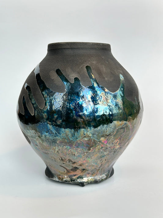 Raku Fired Vase #2