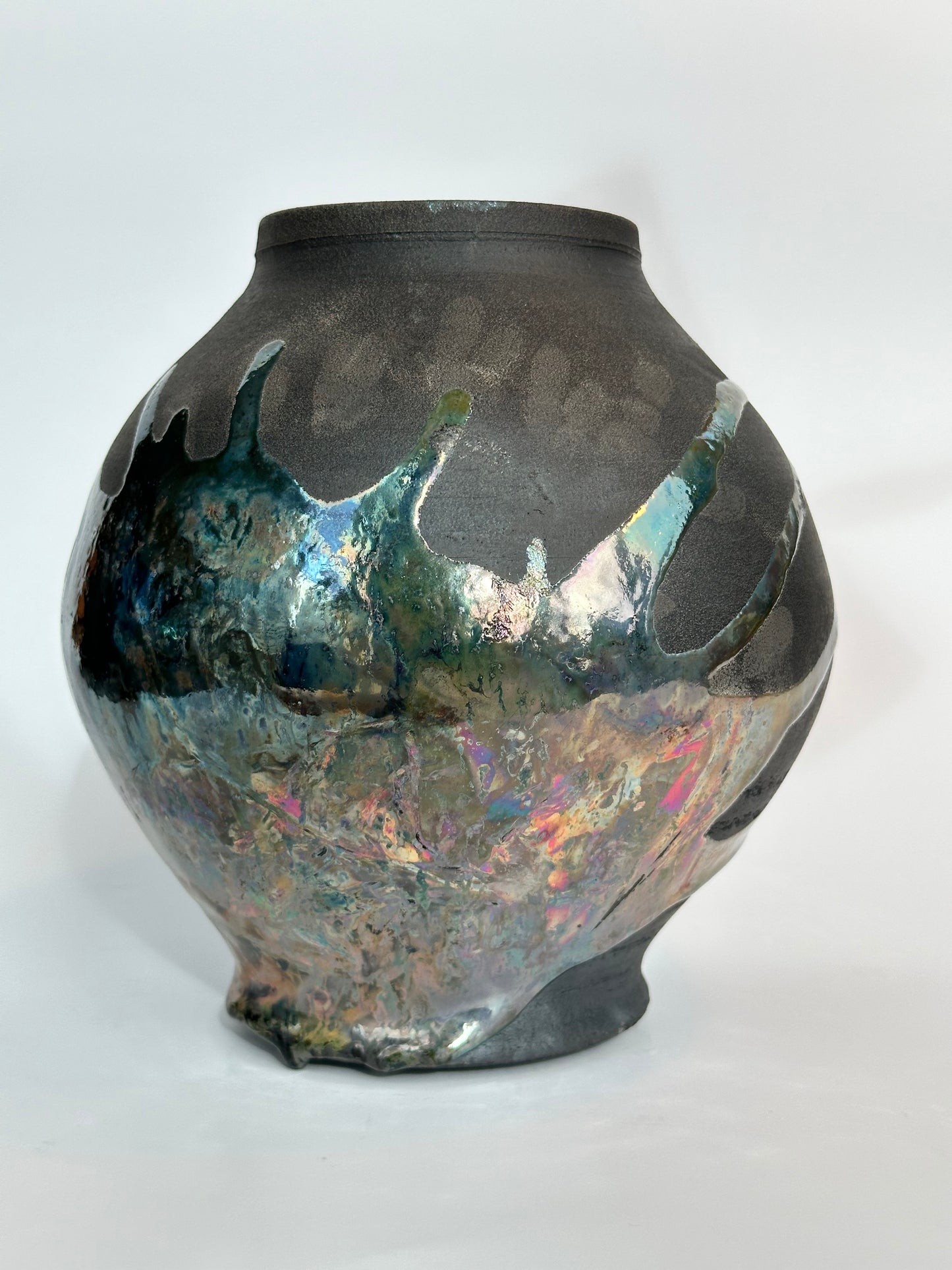 Raku Fired Vase #2