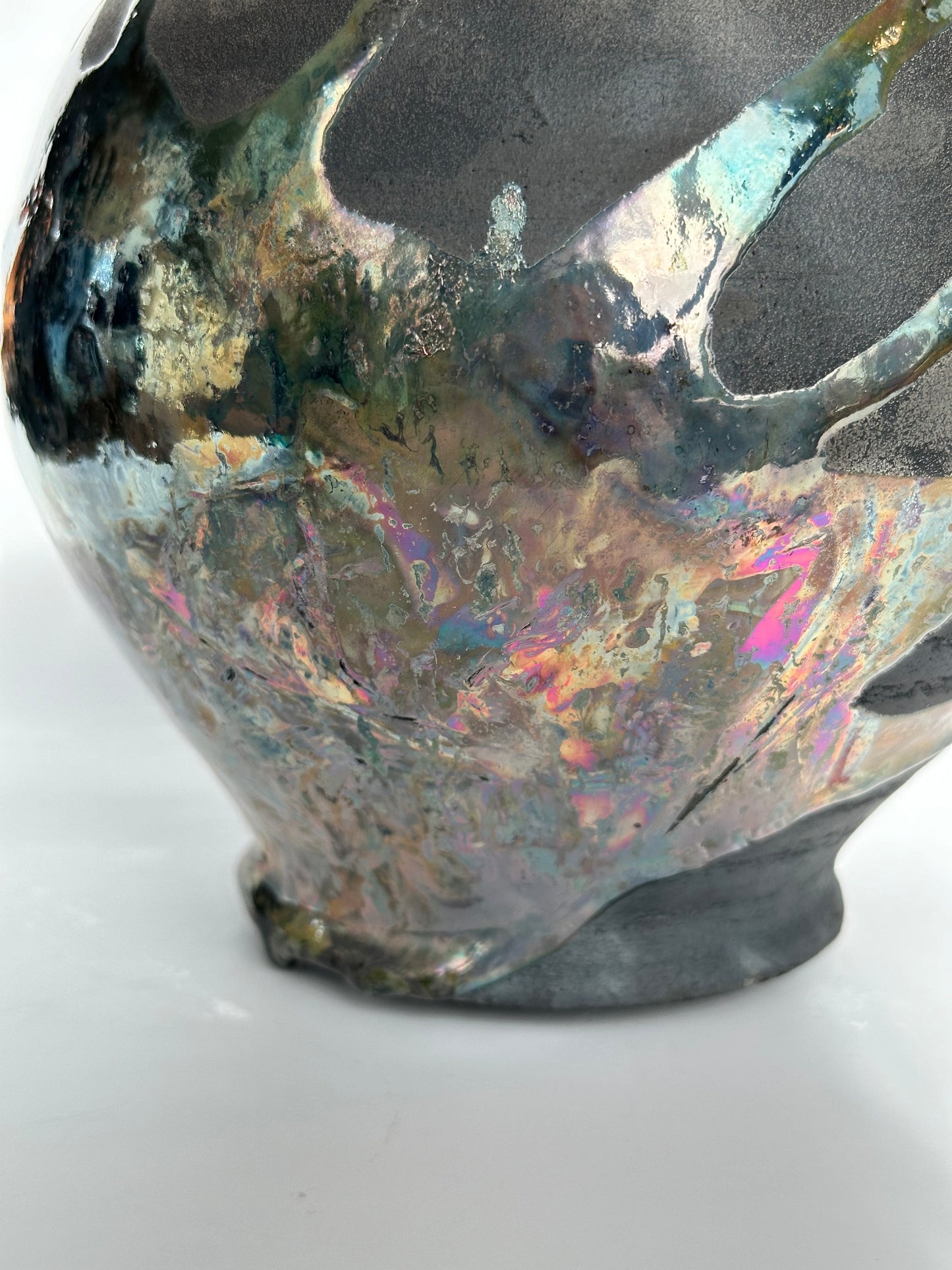 Raku Fired Vase #2