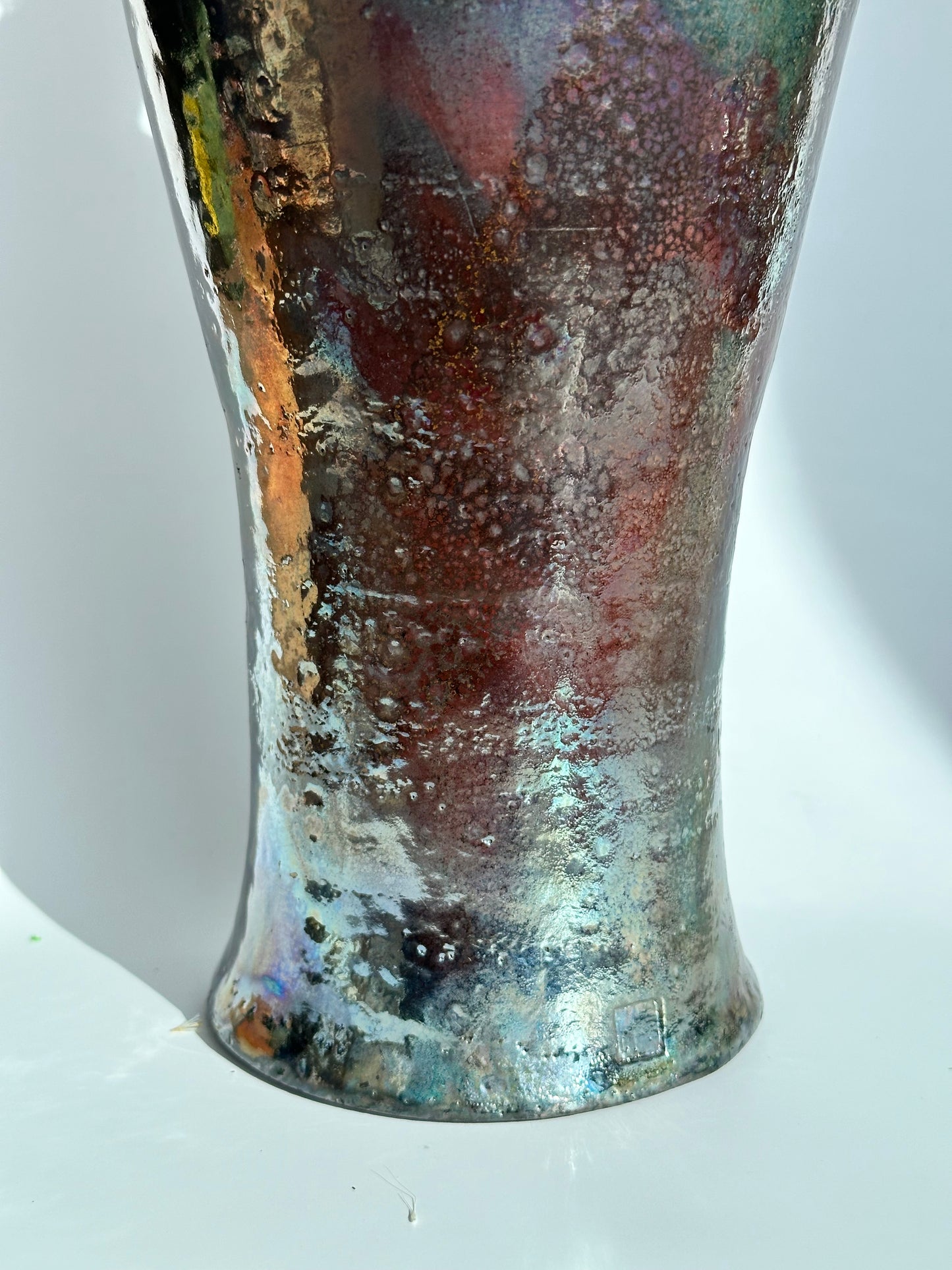 Raku Fired Vase #1