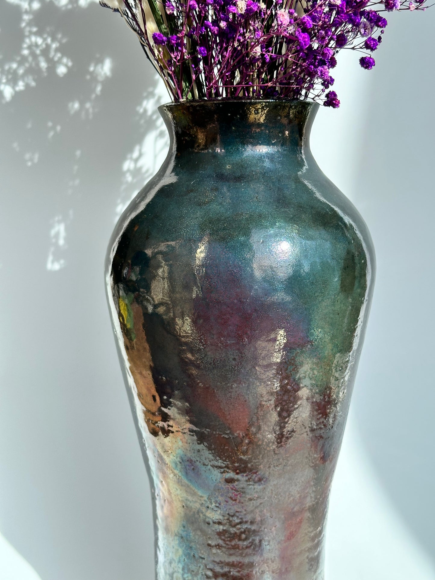 Raku Fired Vase #1