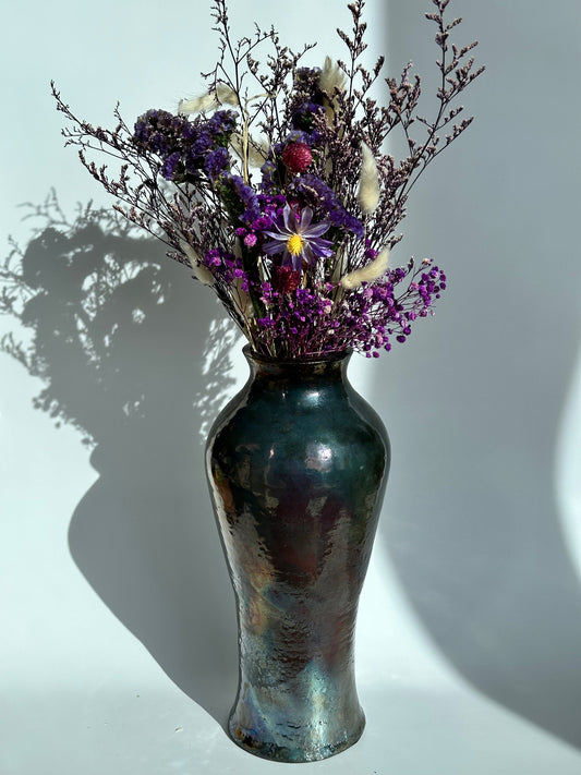 Raku Fired Vase #1