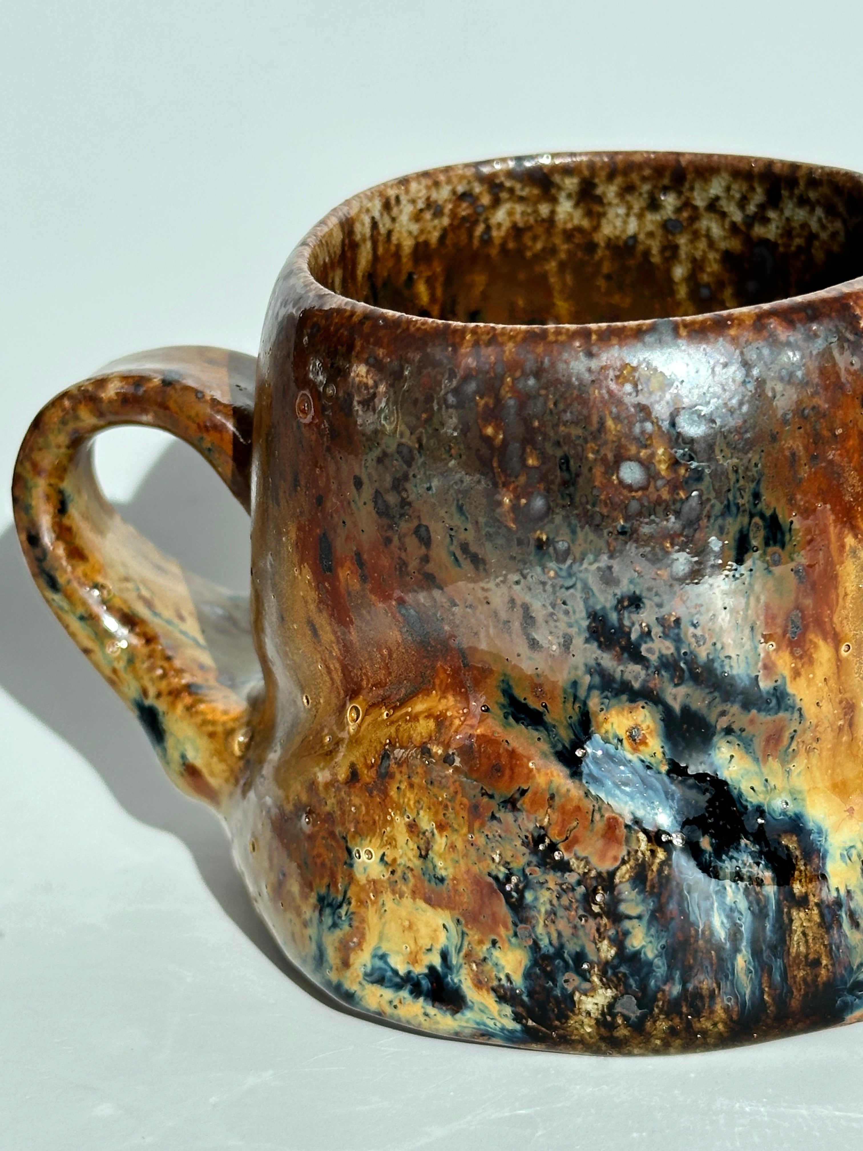 Soda Fired Porcelain selling Mug